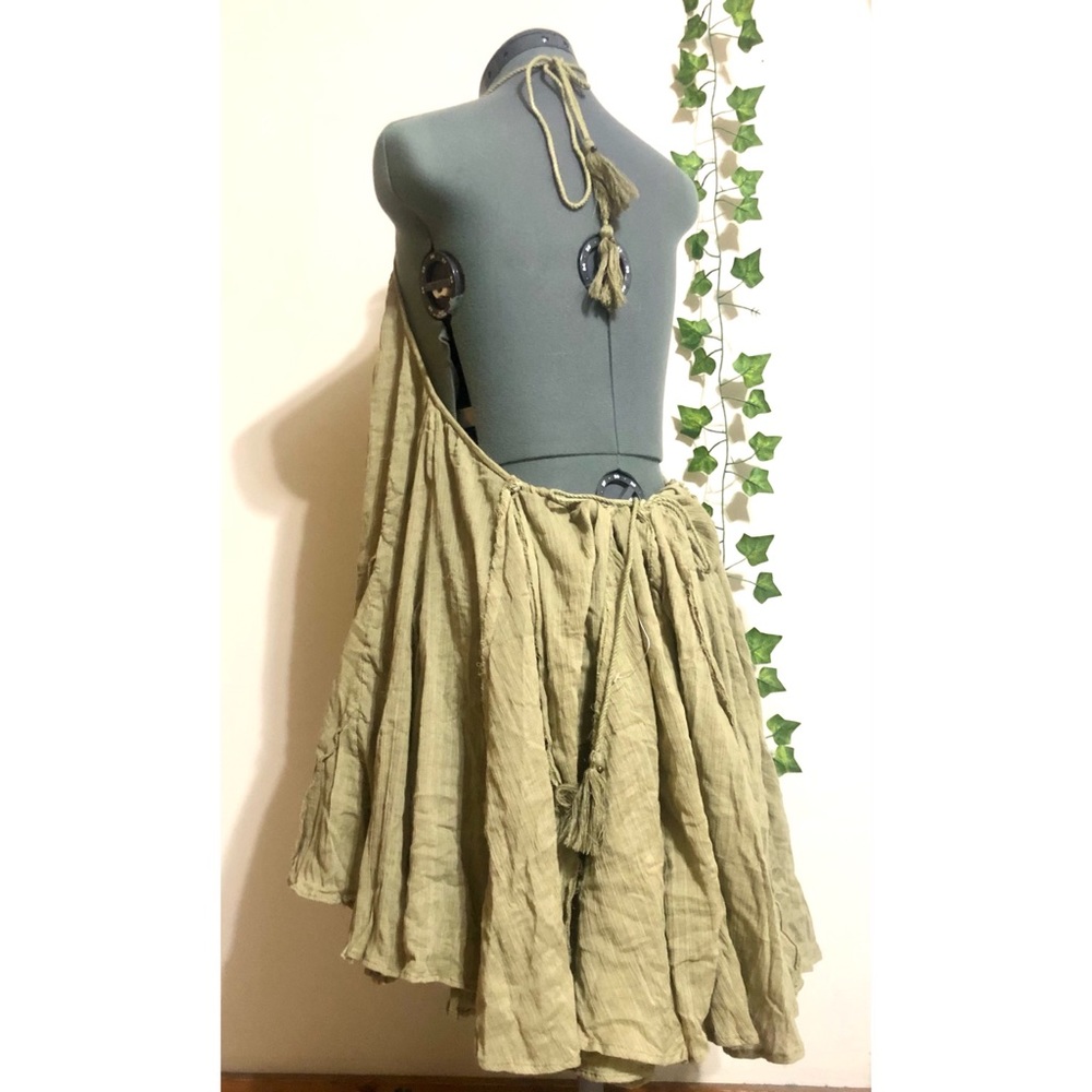 Free People Catching Rays Mini Dress Tunic Gauze - Picture 9 of 10